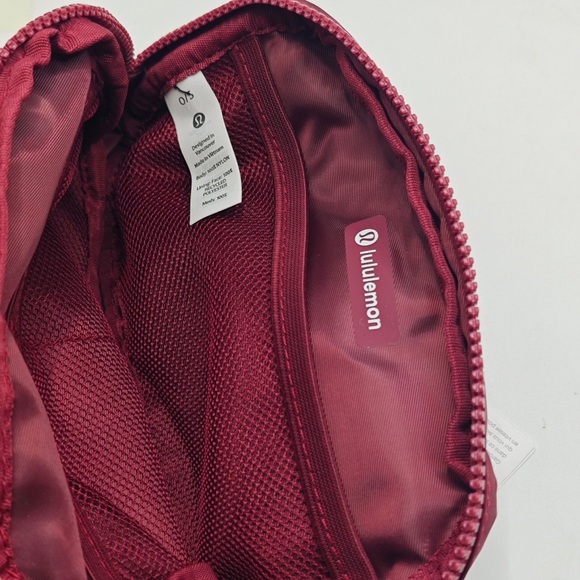 lululemon athletica Small Crossbody Pouch in Deep Burgundy - Picture 6 of 7